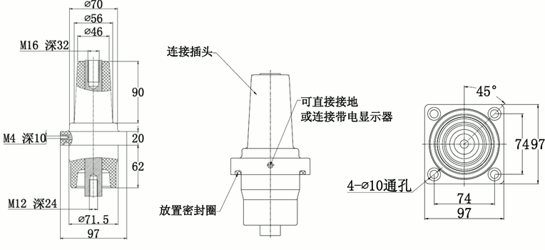 方型充气柜套管结构图.gif