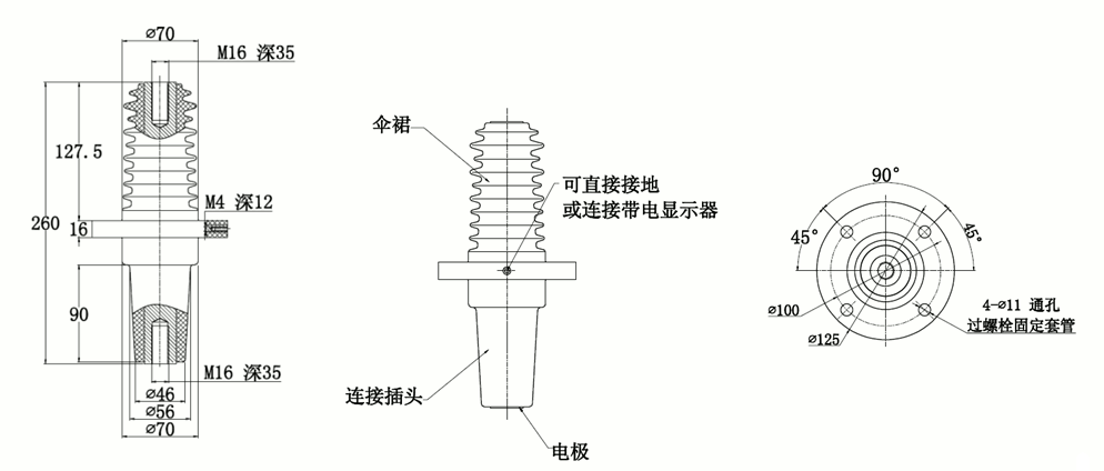 amjs澳金沙门核材带伞套管结构图.gif